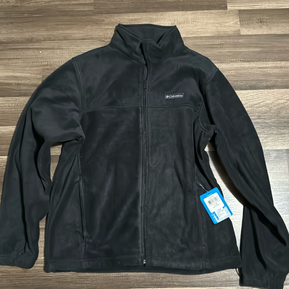 Men’s Columbia fleece jacket size large New with tags